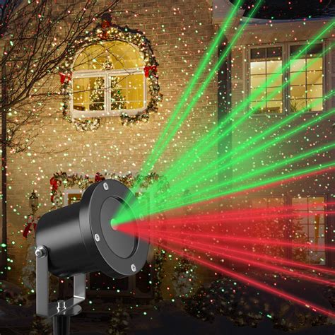 Sparkle magic green laser light